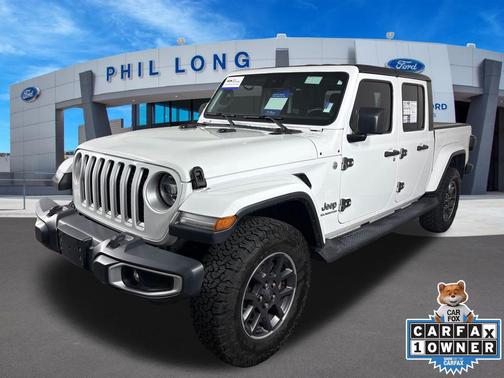 Bright White Clearcoat 2020 Jeep Gladiator Overland