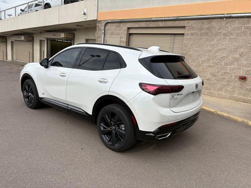 White Frost Tricoat 2025 Buick Envision Sport Touring AWD