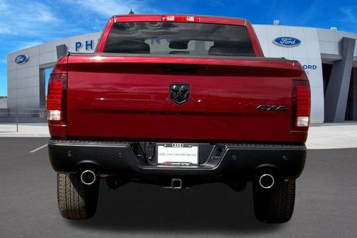 Delmonico Red Pearlcoat 2021 RAM 1500 Classic Warlock Crew Cab 4x4 5'7' Box