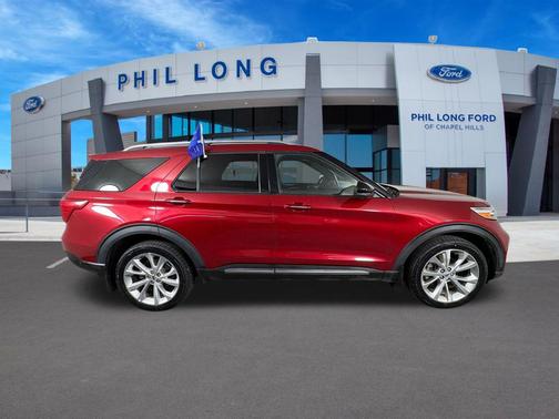 RAPID RED MET TINTED CC 2021 Ford Explorer Platinum