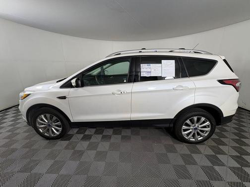 WHITE PLATINUM MET TRI-COAT 2017 Ford Escape Titanium