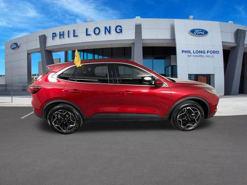 Rapid Red Metallic Tinted Clearcoat 2026 Ford Escape Platinum