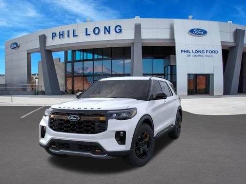 STAR WHITE MET TRI-COAT 2026 Ford Explorer Tremor