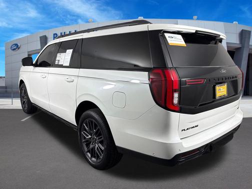 STAR WHITE MET TRI-COAT 2025 Ford Expedition Max Platinum