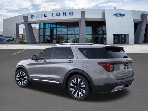 Carbonized Gray Metallic 2026 Ford Explorer Platinum
