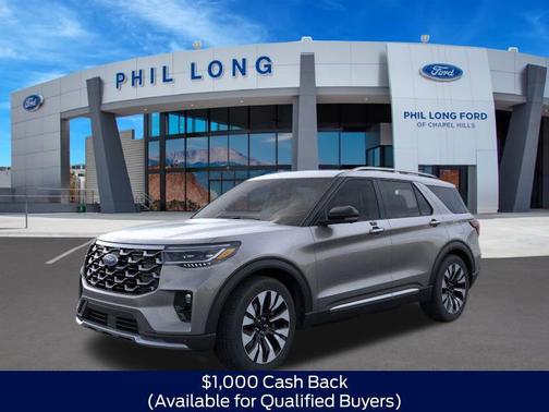 CARBONIZED GRAY METALLIC 2026 Ford Explorer Platinum