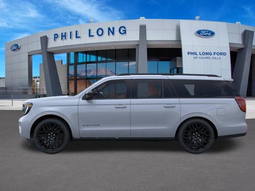 Glacier Gray Metallic Tri-Coat 2026 Ford Expedition Max Platinum