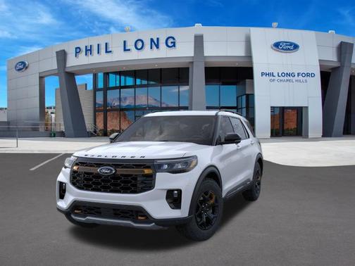 SPACE WHITE METALLIC 2026 Ford Explorer Tremor