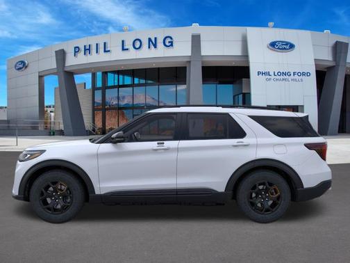 SPACE WHITE METALLIC 2026 Ford Explorer Tremor