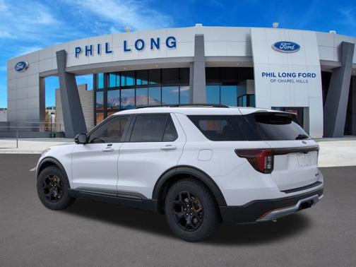 SPACE WHITE METALLIC 2026 Ford Explorer Tremor