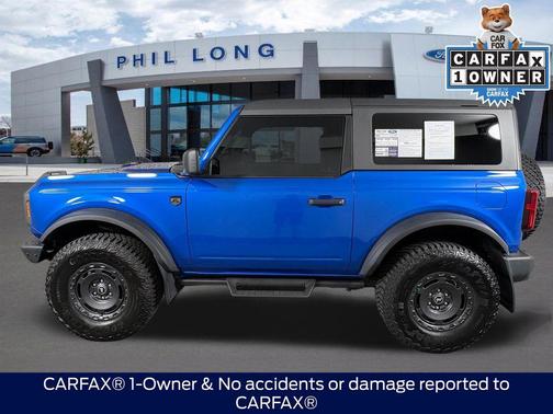 VELOCITY BLUE METALLIC 2024 Ford Bronco Big Bend