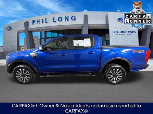 LIGHTNING BLUE 2019 Ford Ranger LARIAT