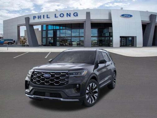 AGATE BLACK METALLIC 2026 Ford Explorer Platinum