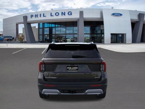 AGATE BLACK METALLIC 2026 Ford Explorer Platinum