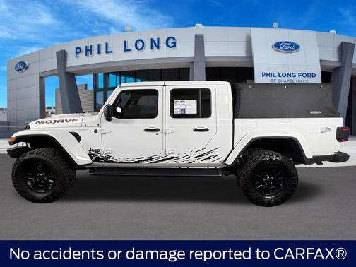 Bright White Clearcoat 2021 Jeep Gladiator Mojave 4x4