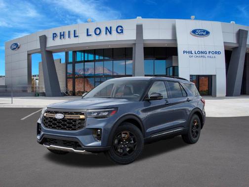 Vapor Blue Metallic 2027 Ford Explorer Tremor
