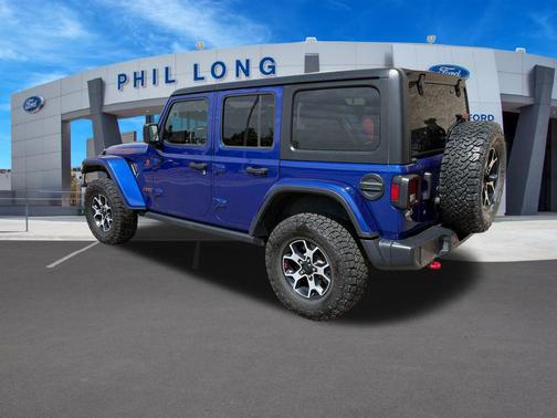 Ocean Blue Metallic Clearcoat 2019 Jeep Wrangler Unlimited Rubicon