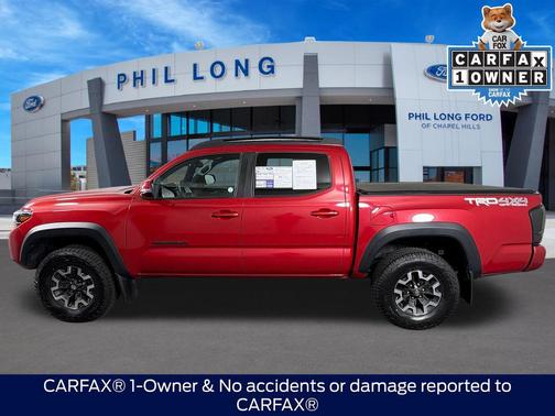 Barcelona Red Metallic 2023 Toyota Tacoma TRD Off Road
