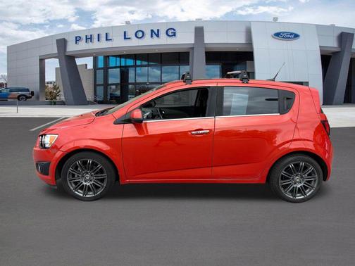 Inferno Orange Metallic 2012 Chevrolet Sonic 1LZ