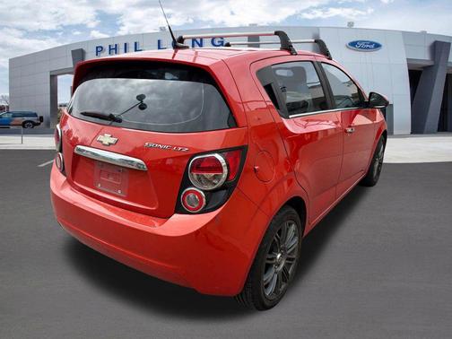 Inferno Orange Metallic 2012 Chevrolet Sonic 1LZ