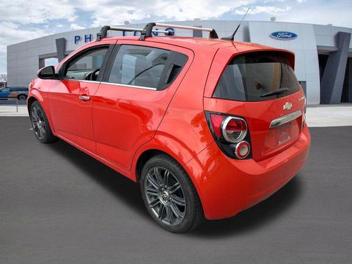 Inferno Orange Metallic 2012 Chevrolet Sonic 1LZ