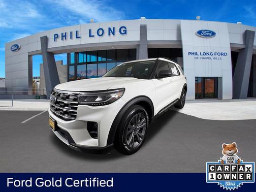 STAR WHITE MET TRI-COAT 2025 Ford Explorer Active