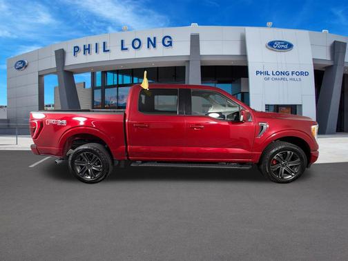 Rapid Red Metallic Tinted Clearcoat 2021 Ford F-150 XLT