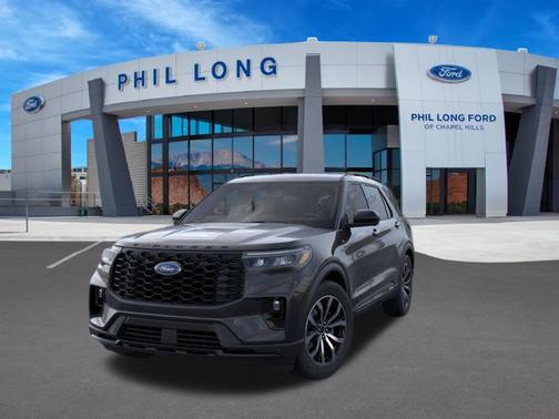 Agate Black Metallic 2026 Ford Explorer ST-Line