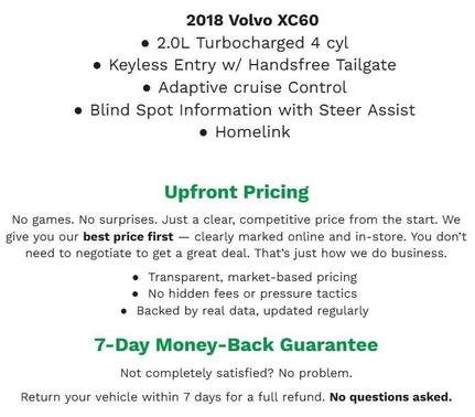 2018 Volvo XC60 T5 Momentum