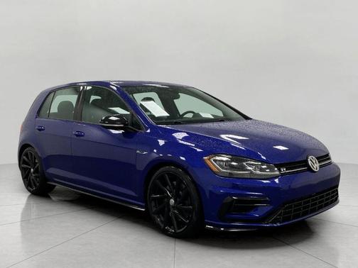 BLUE 2018 Volkswagen Golf R 2.0T Manual