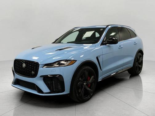 CHALK BLUE 2026 Jaguar F-PACE SVR P550 AWD Automatic