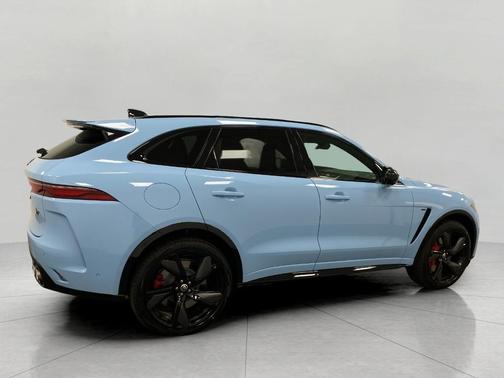CHALK BLUE 2026 Jaguar F-PACE SVR P550 AWD Automatic