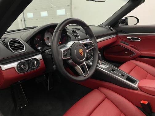 Black 2021 Porsche 718 Boxster S