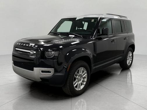 SANTORINI BLACK METALLIC 2025 Land Rover Defender 110 P300 S
