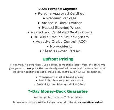 2024 Porsche Cayenne Cayenne