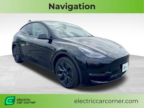 Solid Black 2024 Tesla Model Y Long Range Dual Motor All-Wheel Drive