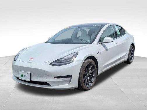 Pearl White Multi-Coat 2020 Tesla Model 3 Long Range