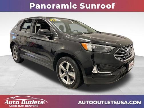 Agate Black Metallic 2022 Ford Edge SEL