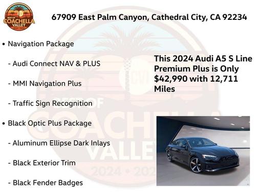 2024 Audi A5 Sportback 45 S Line Premium Plus