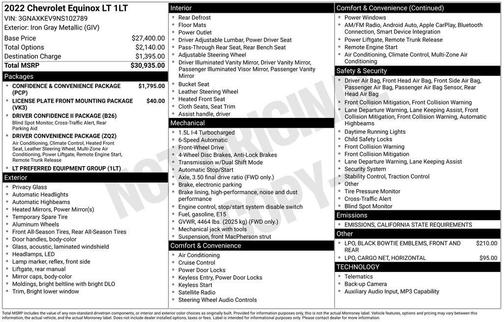 2022 Chevrolet Equinox 1LT