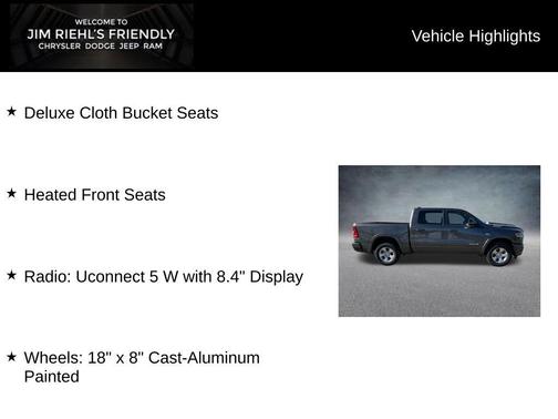 2026 RAM 1500 Big Horn/Lone Star