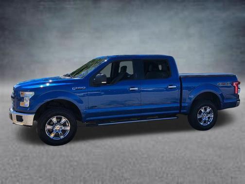 Lightning Blue 2017 Ford F-150 XLT
