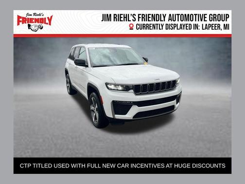 Bright White Clearcoat 2026 Jeep Grand Cherokee Limited