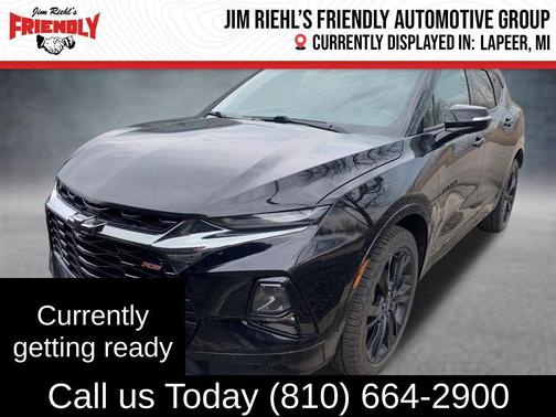 Black 2020 Chevrolet Blazer RS