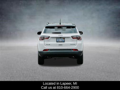Bright White Clearcoat 2026 Jeep Compass Limited