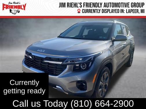 Steel Gray 2024 Kia Seltos S