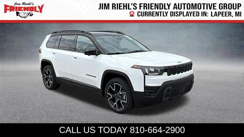 Bright White Clearcoat 2026 Jeep Cherokee Overland