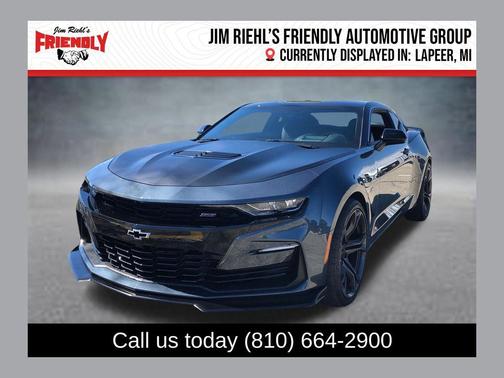 Shadow Gray Metallic 2019 Chevrolet Camaro 1SS