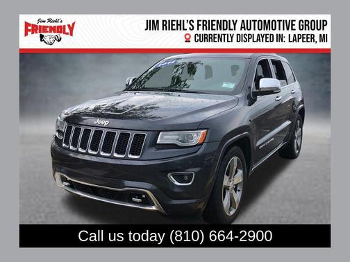 Maximum Steel Metallic Clearcoat 2014 Jeep Grand Cherokee Overland