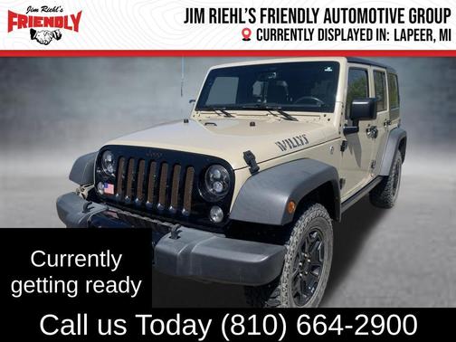 Gobi Clearcoat 2017 Jeep Wrangler Unlimited Willy Wheeler 4x4